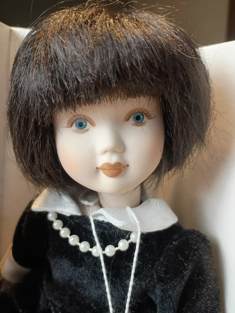 #6015 Linda & Don Paulino Jackie Brunette #5360 Full Porcelain Collectible Doll